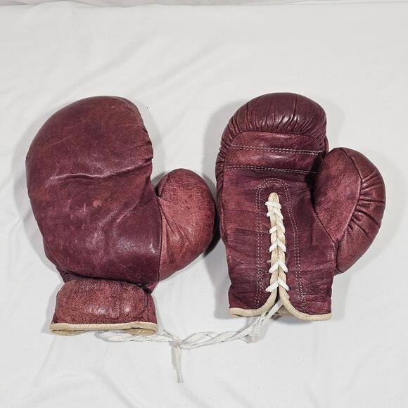 SPALDING BOXING GLOBE 1950s 1960s 美術品/アンティーク SPALDING